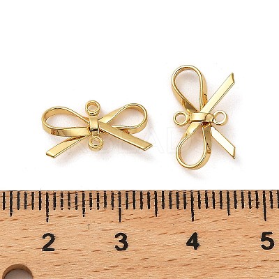 Brass Connector Charms X-KK-P285-10G-1