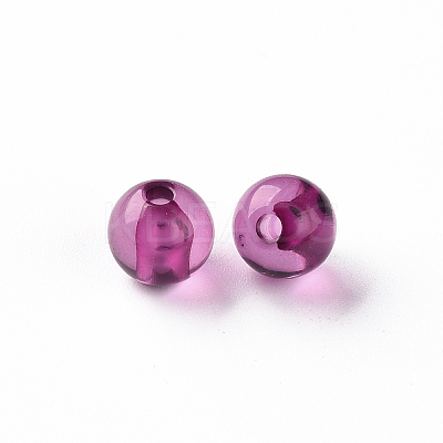 Transparent Acrylic Beads X-MACR-S370-A8mm-743-1