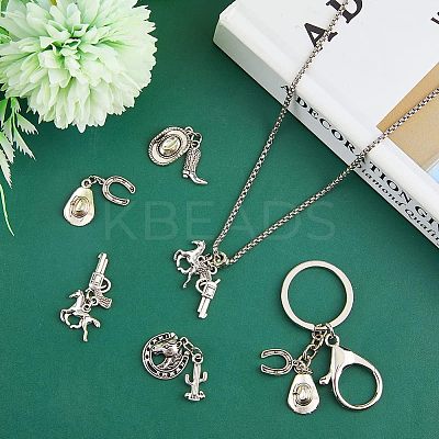 Tibetan Style Alloy Pendants FIND-FH0005-26-1