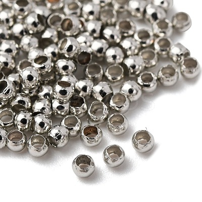 Brass Crimp End Beads X-E002-NF-1