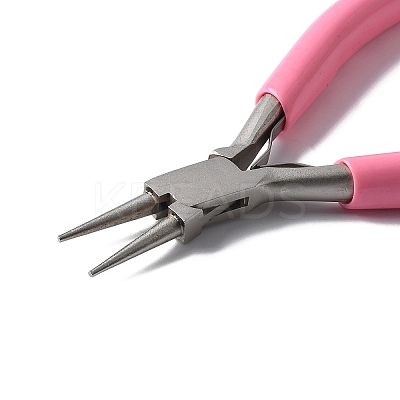 65# Steel Round Nose Pliers with Plastic Handles TOOL-Z002-02-1