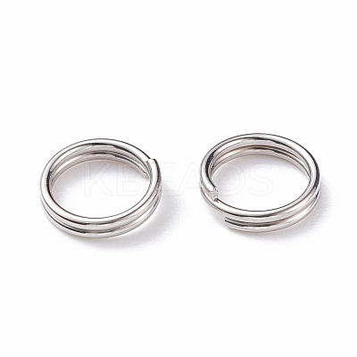 Non-Tarnish 304 Stainless Steel Split Rings STAS-K155-07P-1