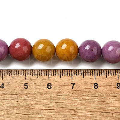 Dyed Natural Malaysia Jade Beads Strands G-G021-02C-14-1