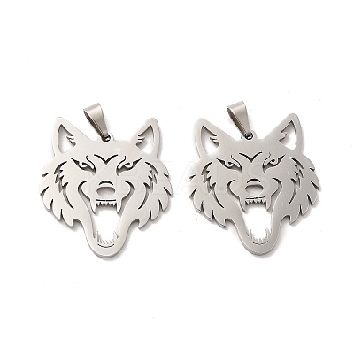 Non-Tarnish 201 Stainless Steel Pendants STAS-K251-001-1