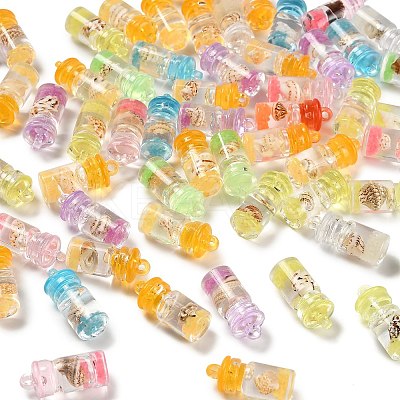 Luminous Epoxy Resin Pendants RESI-A042-01-1