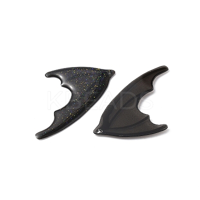 Translucent Resin Glitter Powder Pendants X1-RESI-TAC0018-18A-1