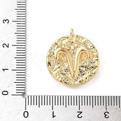 Brass Micro Pave Cubic Zirconia Enamel Pendants KK-L250-08G-02-1