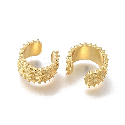 Brass Ear Cuff Findings KK-D431-044G-1