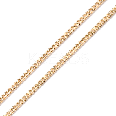 Brass Slider Necklace Makings AJEW-JB01260-01-1