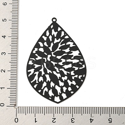 Spray Printed 430 Stainless Steel Pendants LS-X-STAS-P359-01I-1