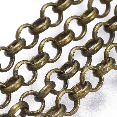 Brass Rolo Chains CHC-S008-002A-AB-1