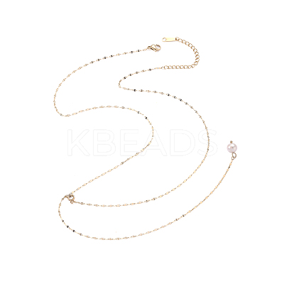 304 Stainless Steel Lariat & Y Necklace NJEW-OY002-31G-1