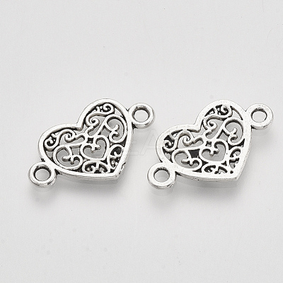 Tibetan Style Alloy Links connectors X-TIBEP-S319-035AS-RS-1