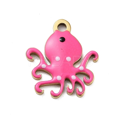 Ion Plating(IP) 201 Stainless Steel Charms STAS-A101-01B-02G-1