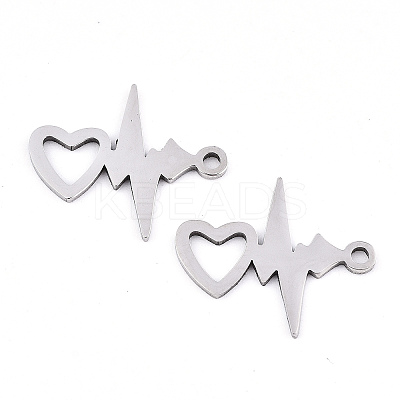 Non-Tarnish 201 Stainless Steel Pendants STAS-S081-075-1