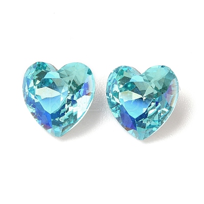 Glass Rhinestone Cabochons RGLA-J015-B-MO-1