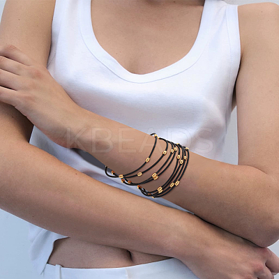 12Pcs Spring Bracelets Set BJEW-BC0001-13EB-1