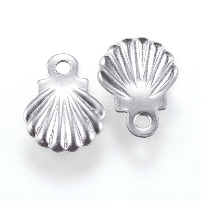 Non-Tarnish 316 Surgical Stainless Steel Charms STAS-F147-02P-1