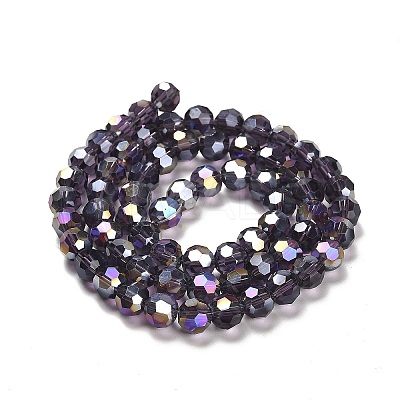 Transparent Glass Beads EGLA-A035-T8mm-B15-1