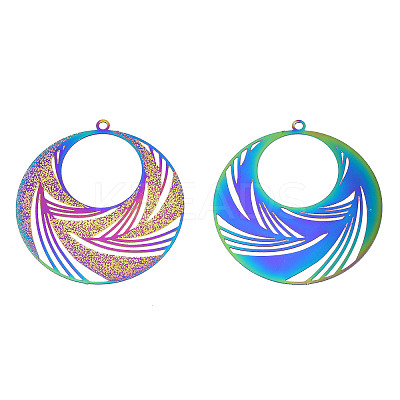 304 Stainless Steel Pendants X-STAS-S118-071-1