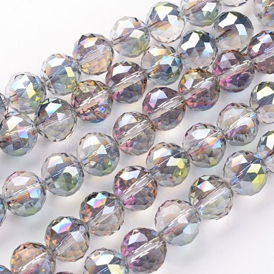 Electroplate Glass Bead Strands EGLA-J140-HP01-14mm-1