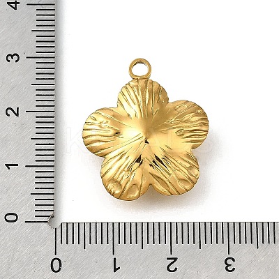 304 Stainless Steel Pendants STAS-V006-01G-01-1