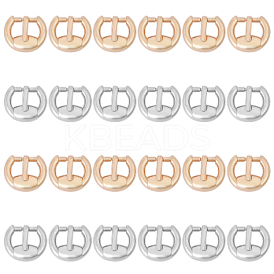 24Pcs 2 Colors Zinc Alloy Roller Buckles FIND-FH0009-88-1