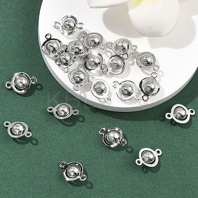 SHEGRACE Brass Round Links XGR0126P-122P-1