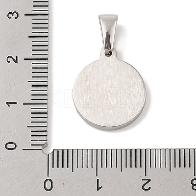 304 Stainless Steel Pendants STAS-S001-01P-B-1