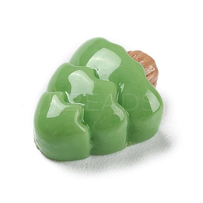 Forest Theme Opaque Resin Cabochons CRES-M016-03A-1