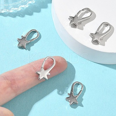 SHEGRACE Brass Lobster Claw Clasps XGRQ4G825-674P-1