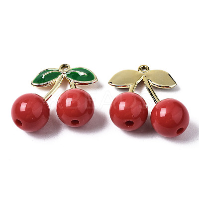 Alloy Enamel Pendants X-ENAM-N056-186-1