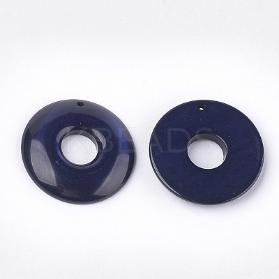 Translucent Resin Pendants RESI-S374-19A-1
