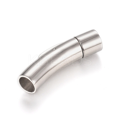 Tarnish Resistant 304 Stainless Steel Bayonet Clasps STAS-L238-004A-P-1