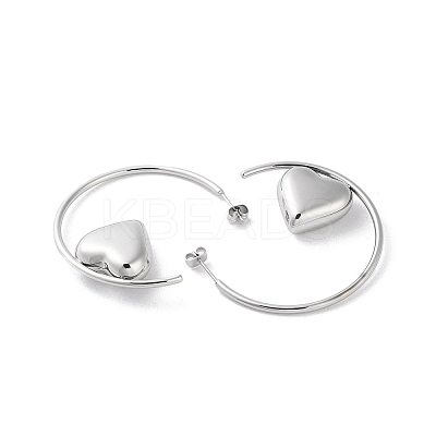 Non-Tarnish 304 Stainless Steel Stud Earrings EJEW-M249-01P-1