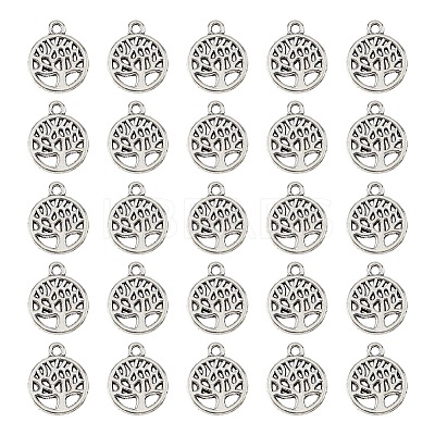 Tibetan Style Alloy Pendants FIND-DC0006-12A-1