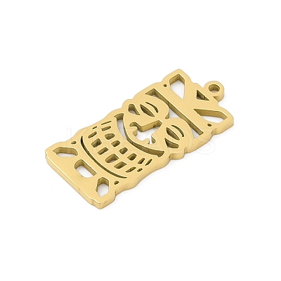 304 Stainless Steel Pendants STAS-U041-03D-G-1