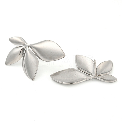 Non-Tarnish 304 Stainless Steel Ear Stud Earrings EJEW-P291-13P-1