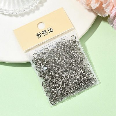 SHEGRACE Brass Open Jump Rings XGR0080P-14P-1