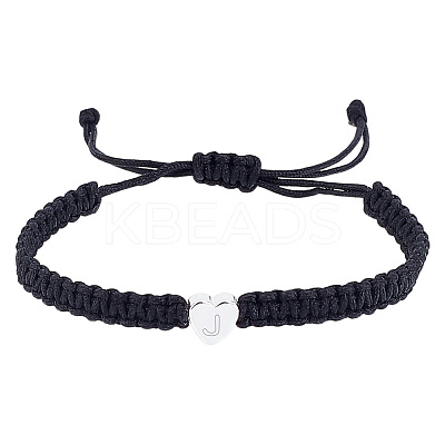 1Pc Adjustable Nylon Cord Braided Bracelets for Women Men BJEW-LP0001-34J-P-1