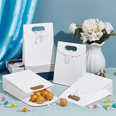 Rectangle Paper Gift Bags ABAG-WH0048-08B-04-1