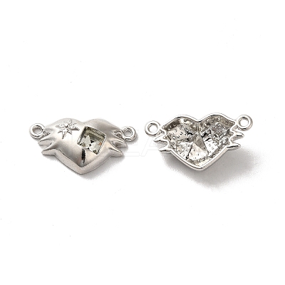 Alloy Connector Charms PALLOY-K001-089P-03-1