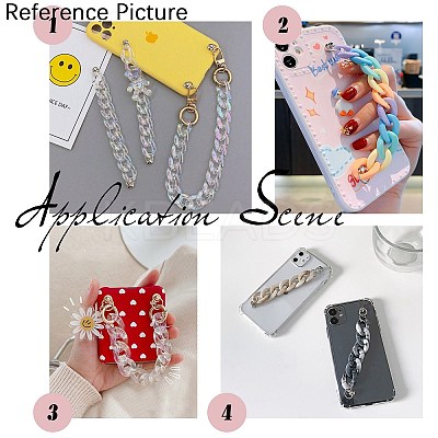 2Pcs 2 Colors Opaque Bear Acrylic Mobile Straps HJEW-JM01289-1