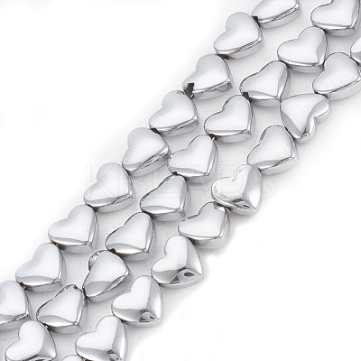 Electroplate Non-magnetic Synthetic Hematite Beads Strands G-T061-101J-1