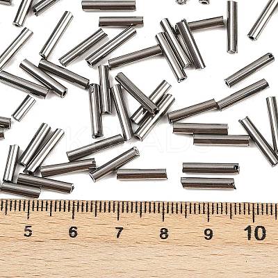 Glass Bugle Beads SEED-R028-2x12-A04-1