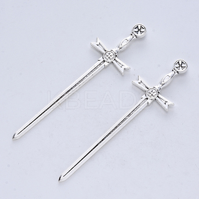 Tibetan Style Alloy Cabochons TIBE-R316-142AS-RS-1