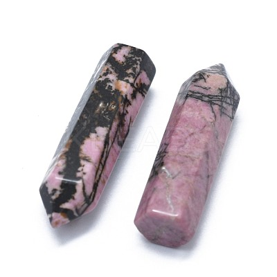 Natural Rhodonite Pointed Beads G-G795-02-19-1