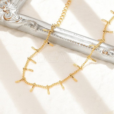 304 Stainless Steel Curb Chain Link Bracelets for Women BJEW-U023-06G-1