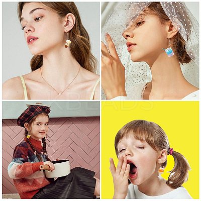 DIY 10Pairs Beverages Themed Earring Making Kits DIY-SC0012-99-1