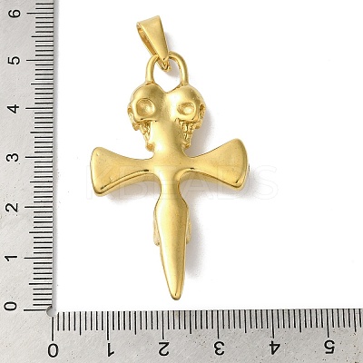 PVD Vacuum Plating 304 Stainless Steel Pendants STAS-B069-43G-01-1